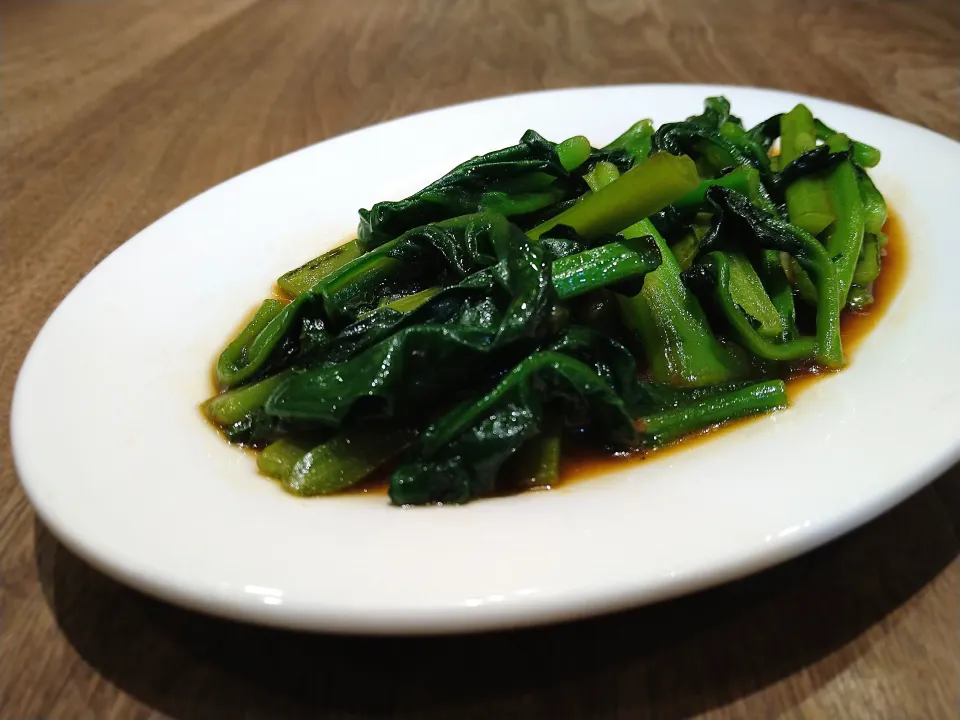 つるむらさきのオイスター炒め|古尾谷りかこさん