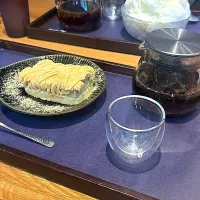 ほうじ茶モンブラン|おたちさん