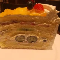 季節のフルーツケーキ  「Herbs｣にて