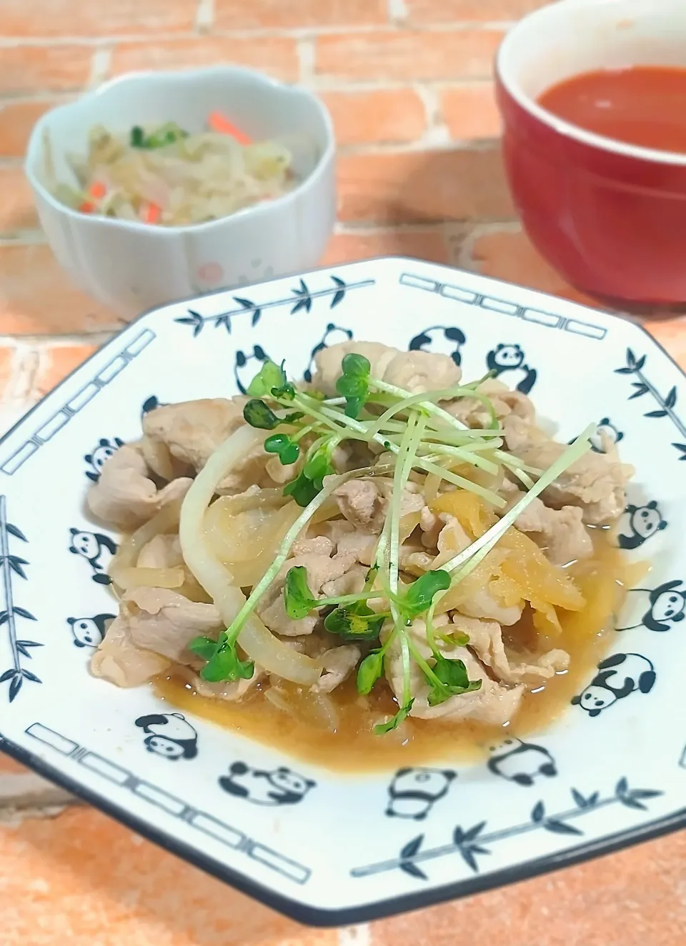 おかちさんの豚肉のガリ炒め|みったんさん
