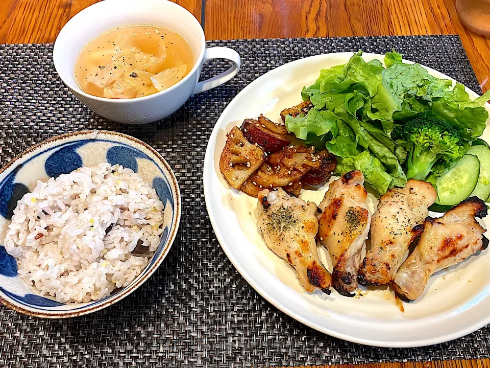 手羽元の塩麹焼き|kanonnさん