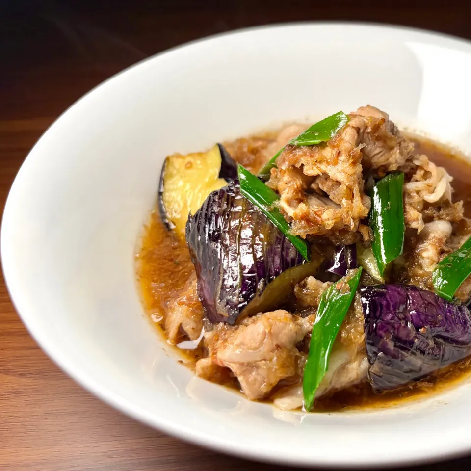 💫レシピ💫茄子と豚のおかかみぞれ煮|biskesさん