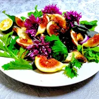 かおるさんの料理 ランプステーキ　無花果ソース