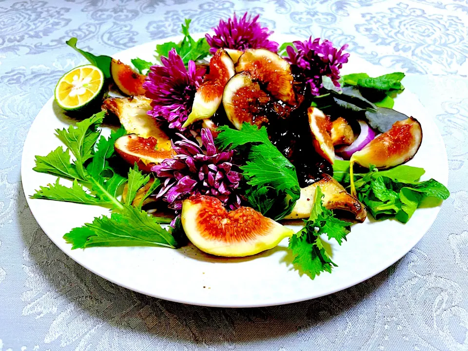 かおるさんの料理 ランプステーキ　無花果ソース|ももさん