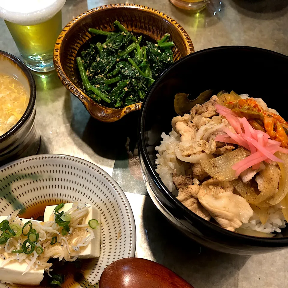スタミナ豚丼定食|nao子さん