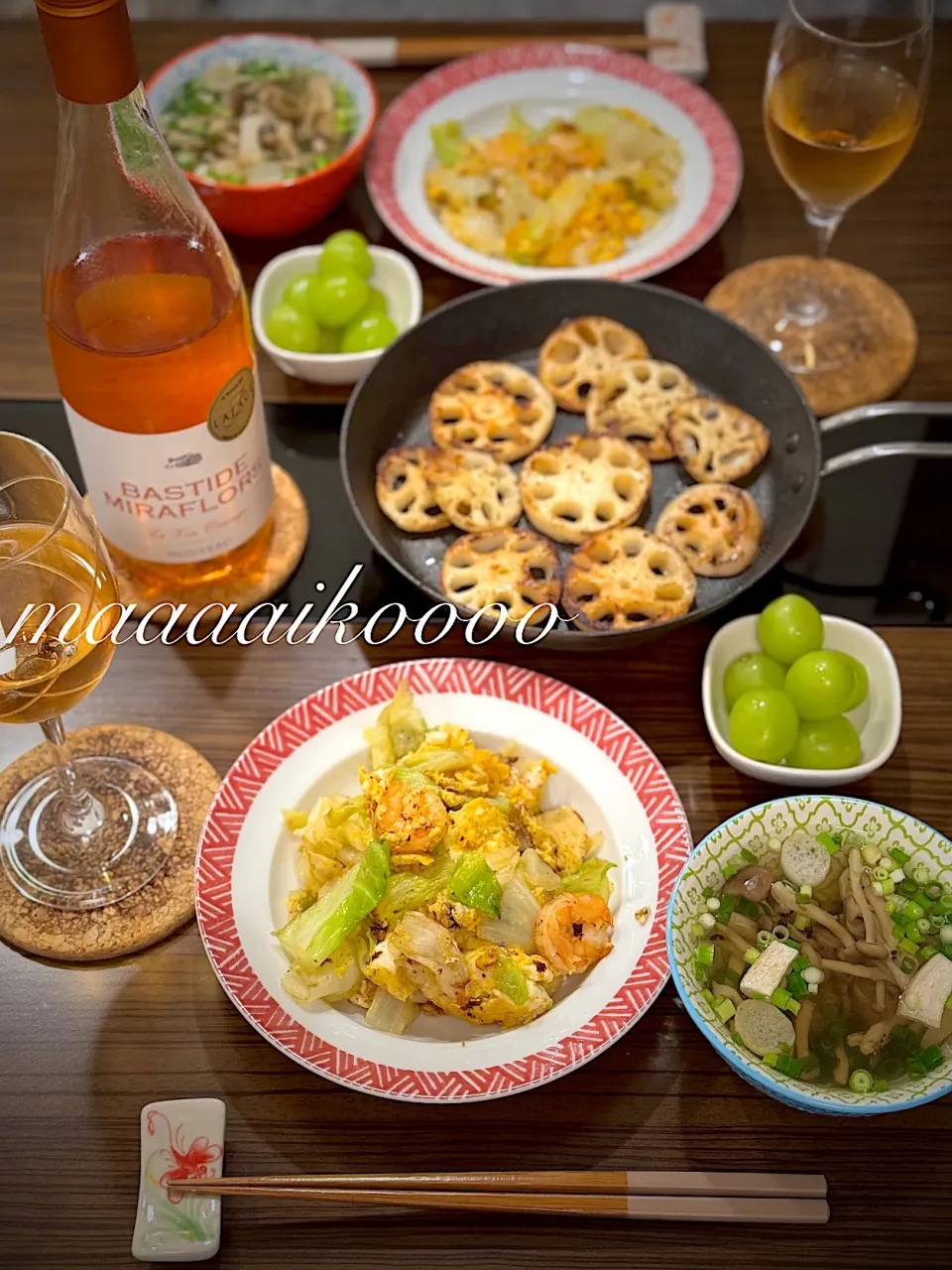 オレンジワインが美味しいご飯🧡|マイコさん