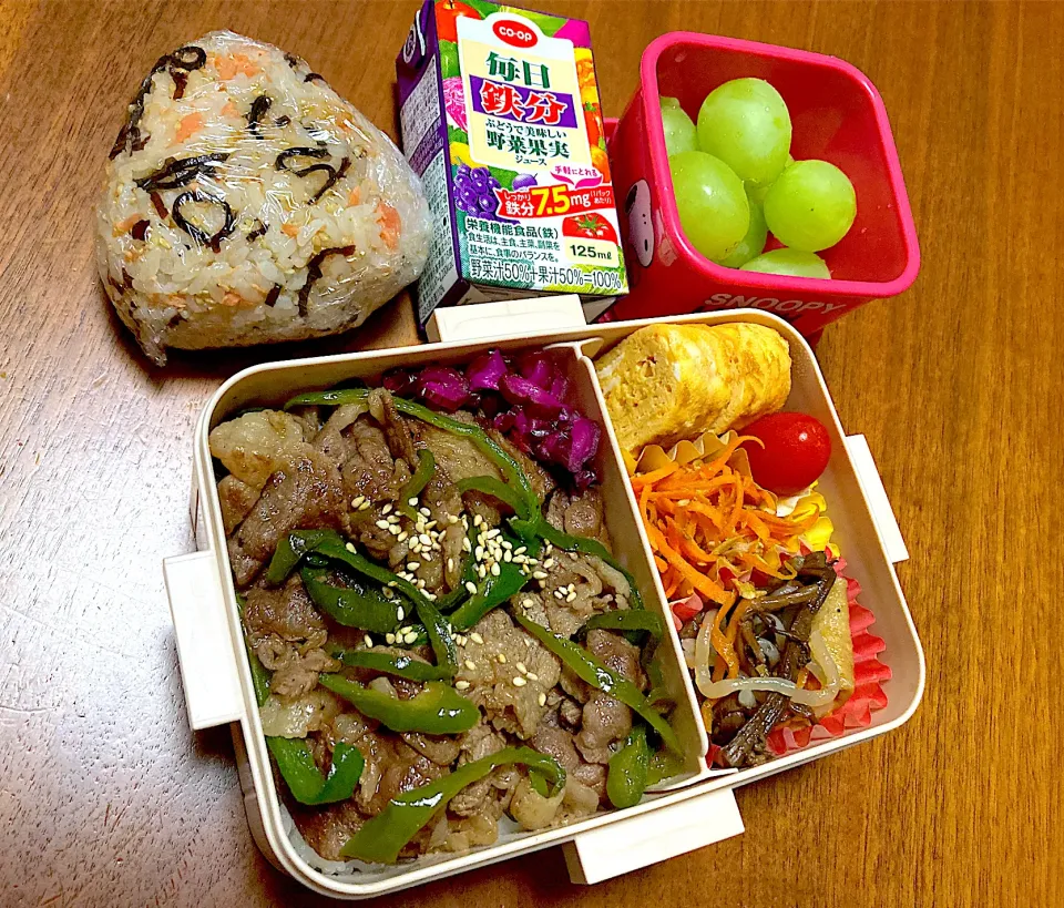 10月1日お弁当＆朝練おにぎり|Meimamaさん