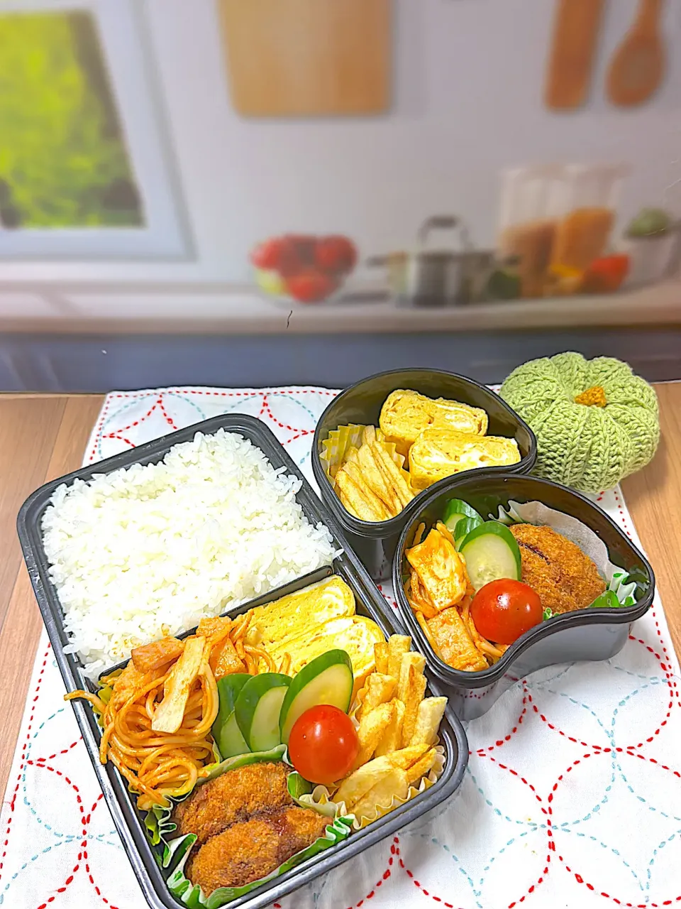 ミンチカツ弁当|アッキーさん