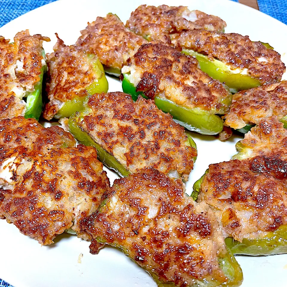 ピーマン🫑の肉詰め|kazzz3さん