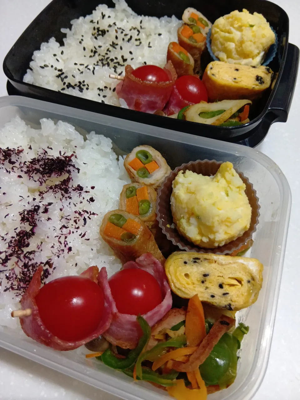 ピーマンしめじ炒め豚巻き弁当|yayoi.Kさん