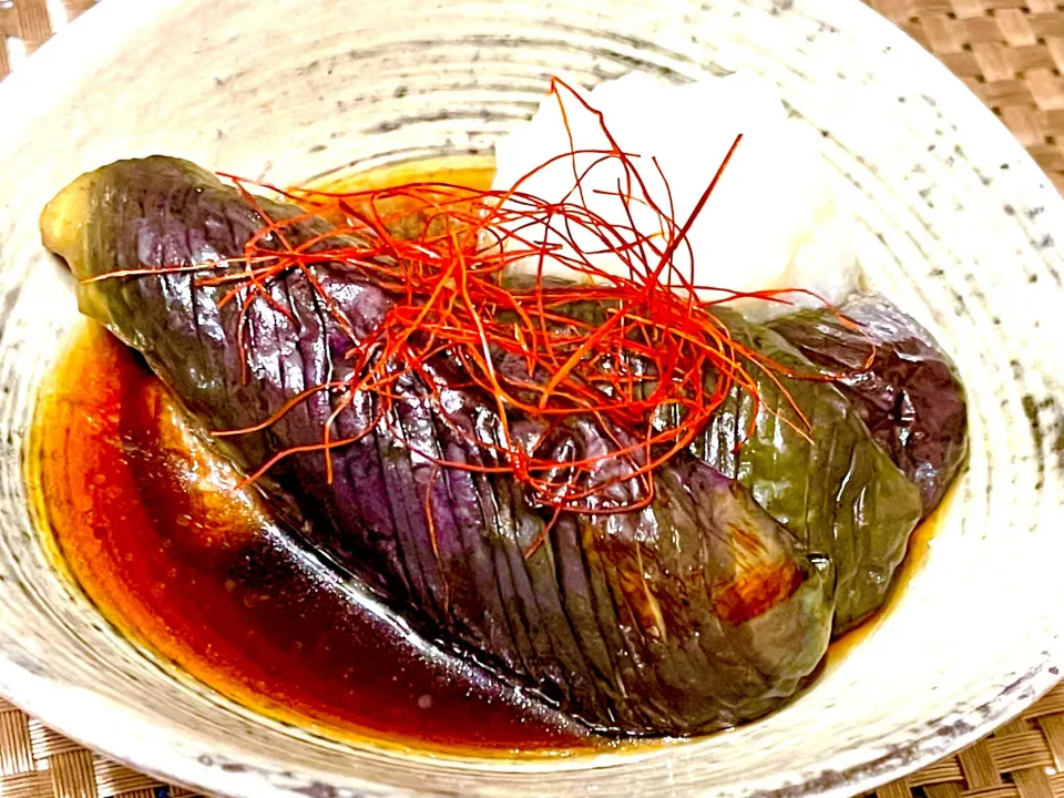 夕べのおつまみ①茄子🍆揚げ浸し|KANAさん