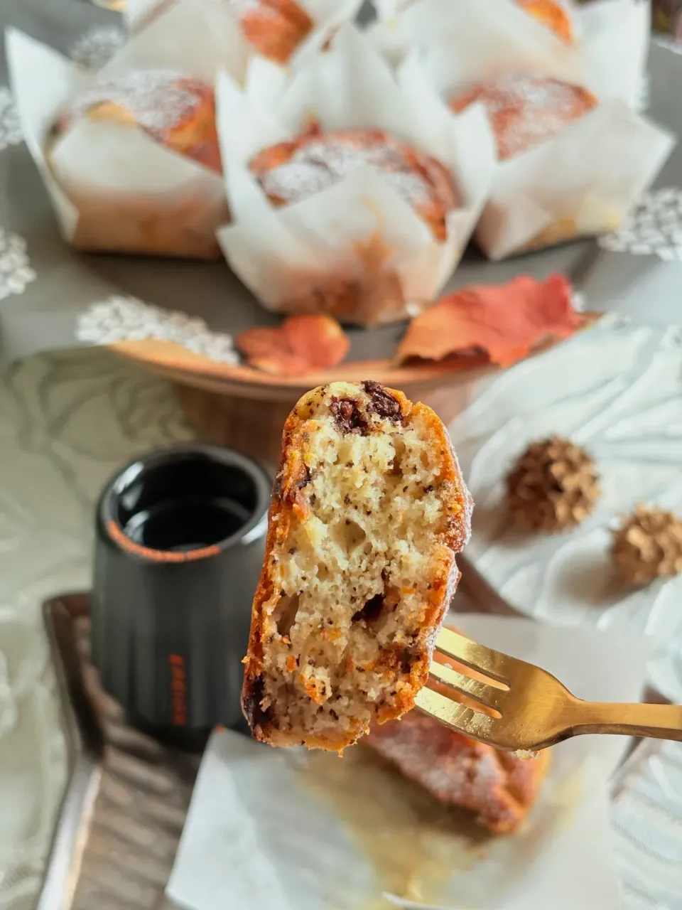 バナナとアールグレイの米粉甘酒マフィン|zuiさん