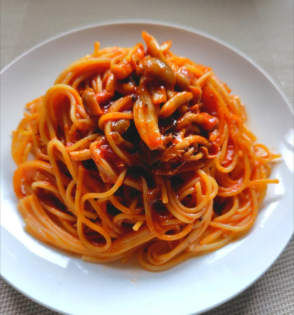 トマトきのこパスタ|izu-miさん