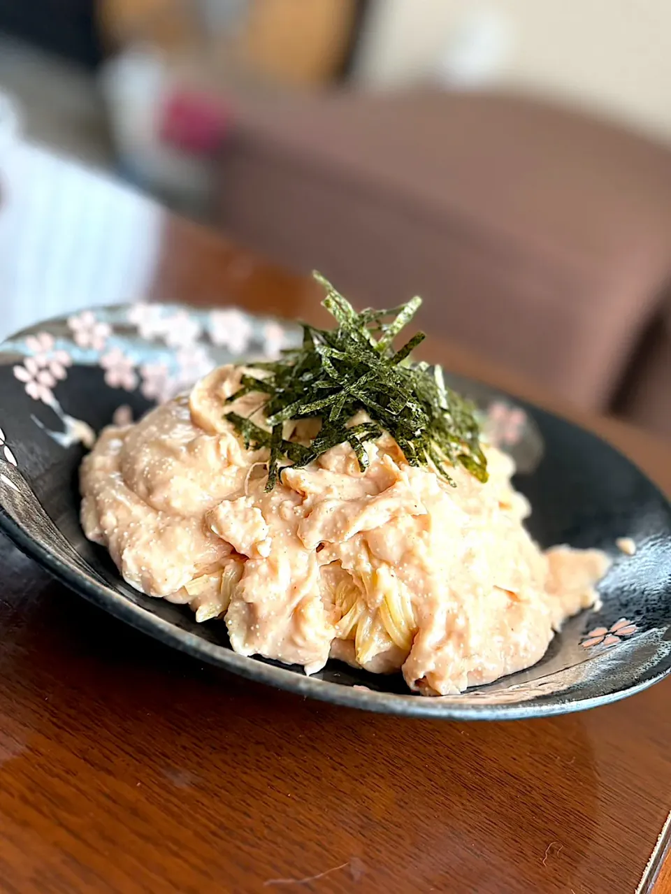 明太子クリームパスタ|まめすけ⭐︎さん