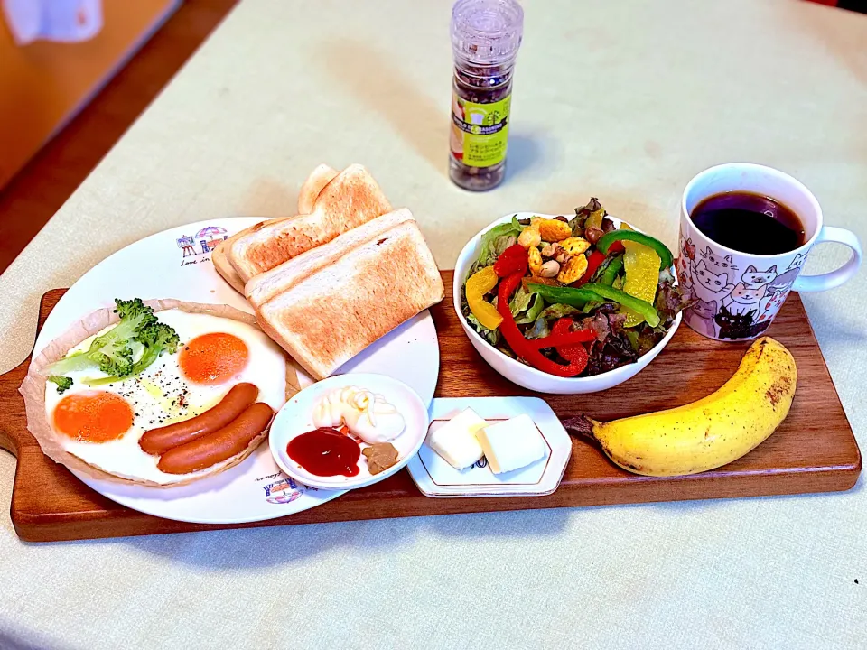 自宅でcafé風モーニング|マニラ男さん