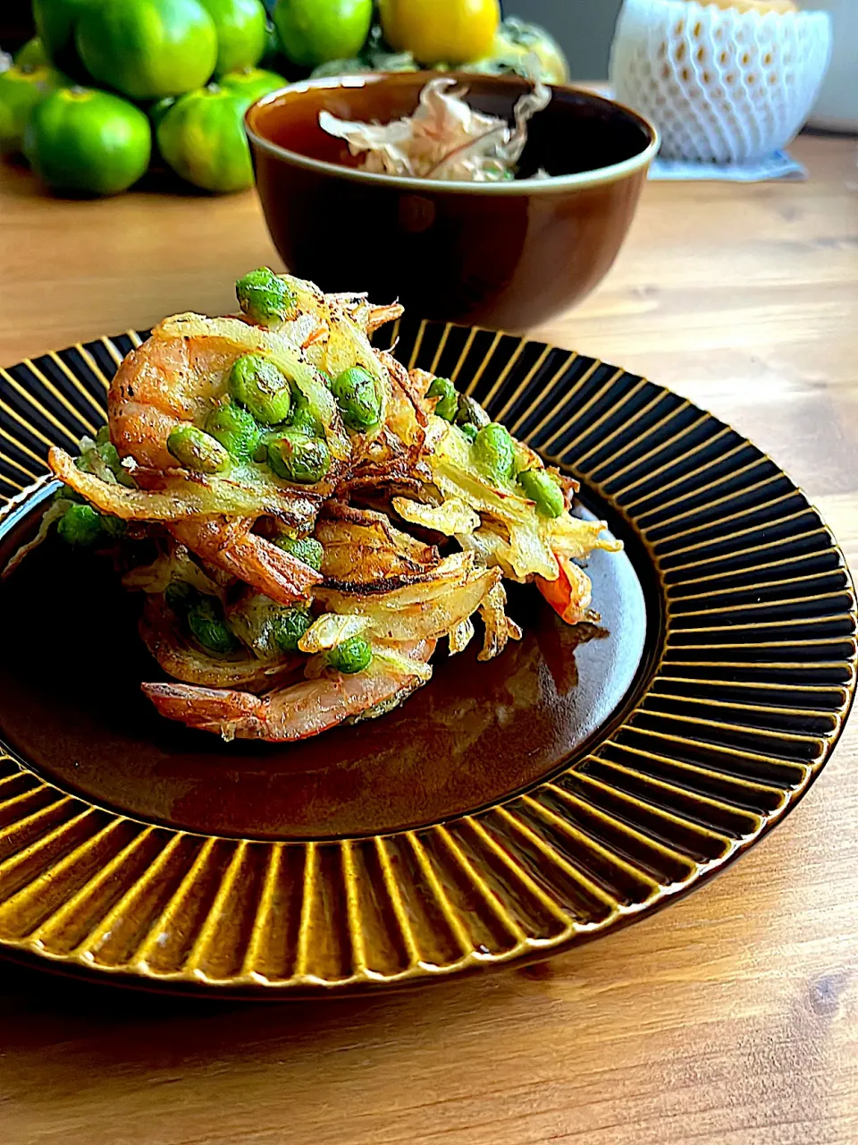 白えびのかき揚げ|おさかなさん