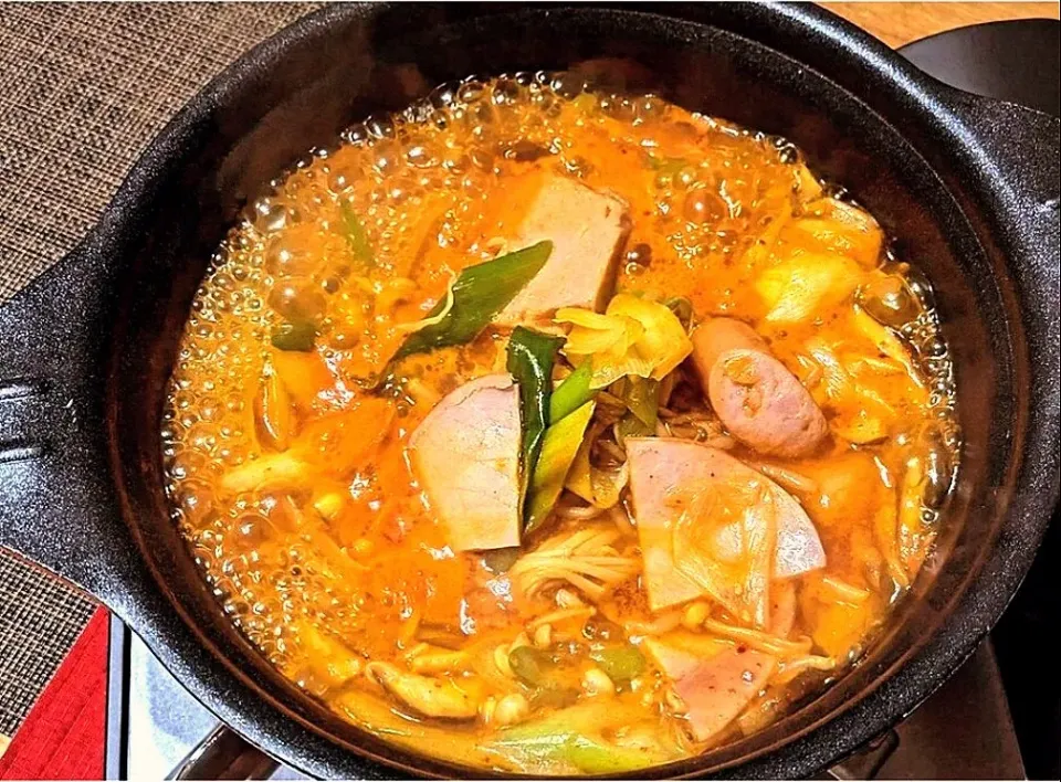 【鍋】韓国プデチゲ🇰🇷|シュビラさん