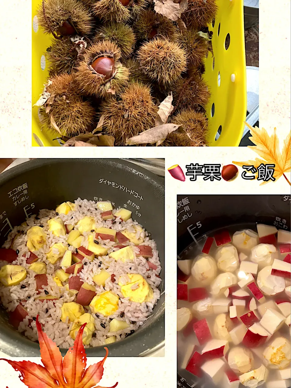 🍠芋栗🌰ご飯|きみちさん