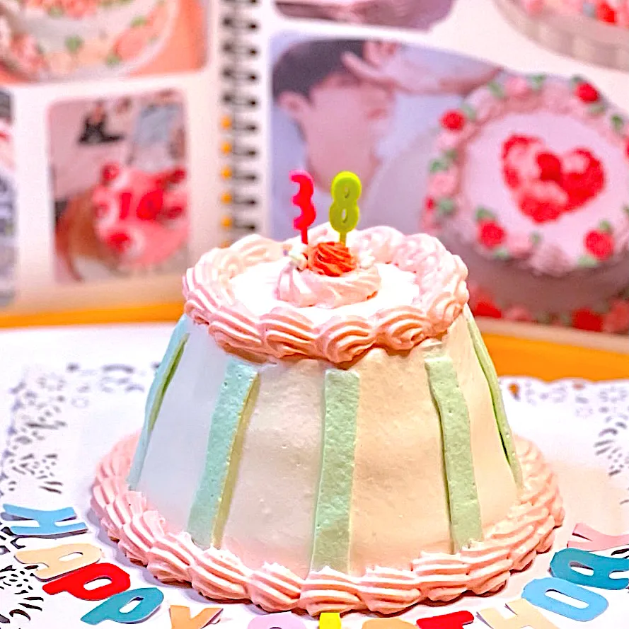 推しのお誕生日ケーキ|ぴらふさん