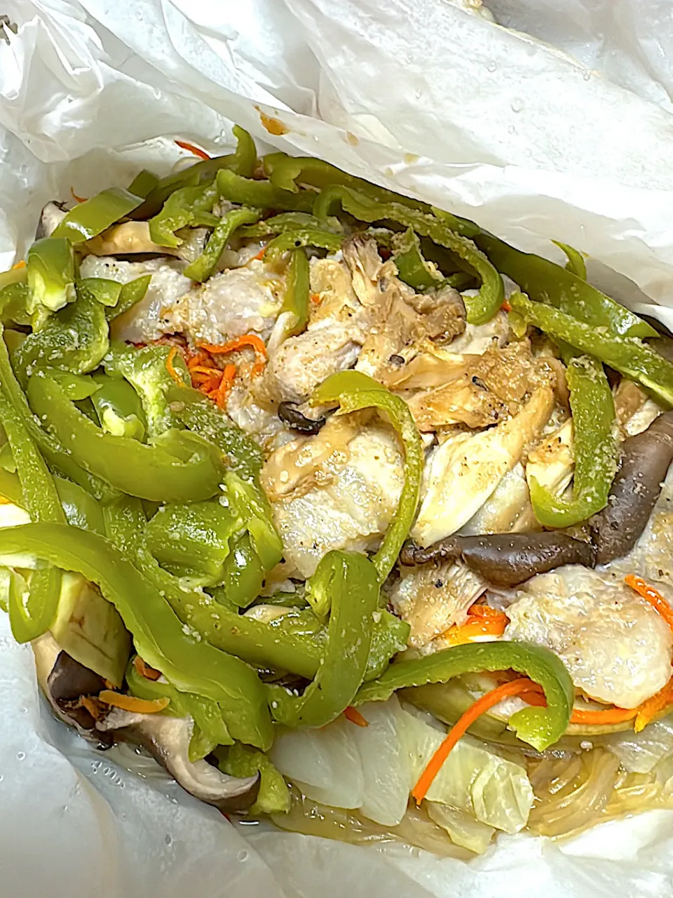 豚肉のチャプチェ風せいろ蒸し|yasukoさん