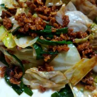 肉みそニラキャベツ|比嘉俊郎さん