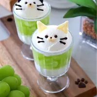 猫パフェ𓂃𖤥𖥧𖥣⋆*|うさぽんたさん