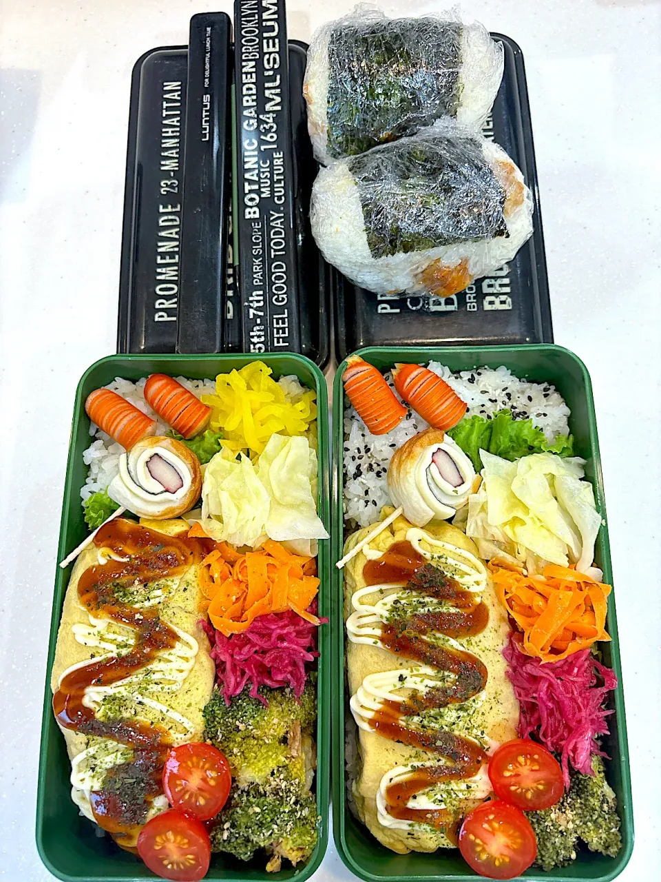 2025,10,02 オムそば&パパ氏さん伝授キャベツ焼きお弁当🍱|kayoo_ch517♡3太郎1姫２モル♡81line Maさん