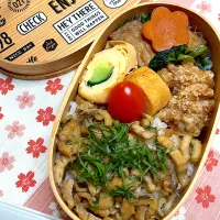 10/2 アナゴ飯唐揚げ弁当| JUNe28さん