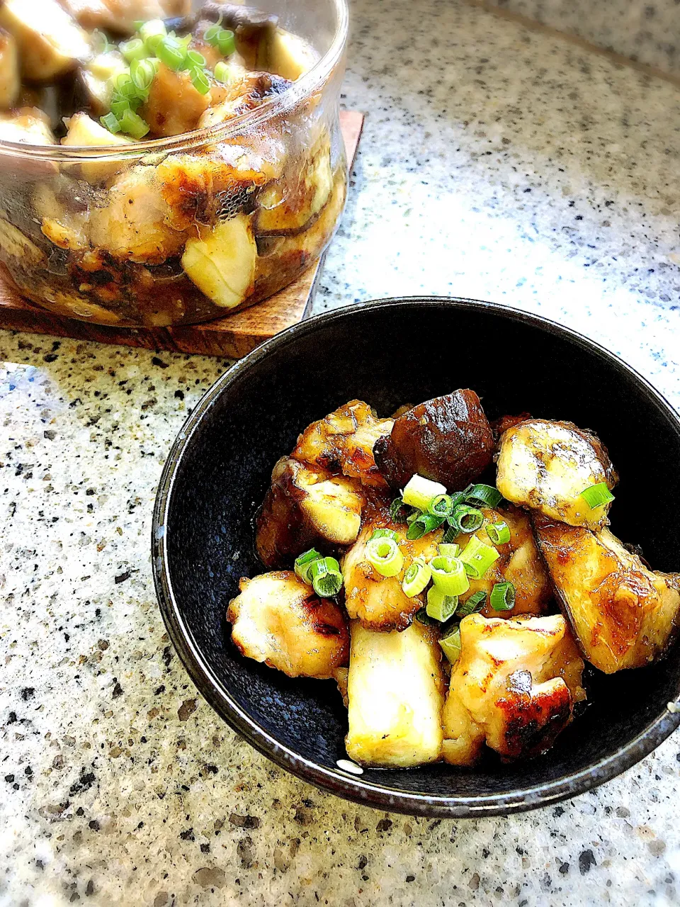 揚げないとろり茄子🍆と鶏むねのみぞれ煮|ヨウコさん