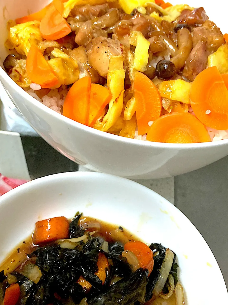 チキンちらし寿司、煮物|まみみさん