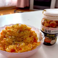 さつまいもとキャロットのサラダ|ぽよさん