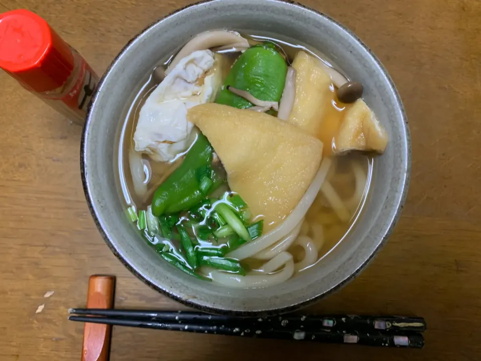 昼食　鍋焼き風煮込みうどん|ATさん
