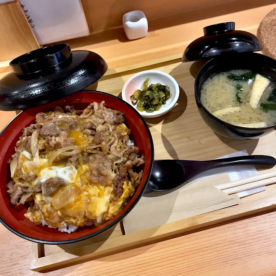 山月牛とじ丼|T. Wonderさん
