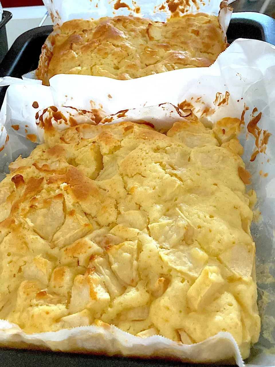 ざく切りりんごケーキ|あーさん