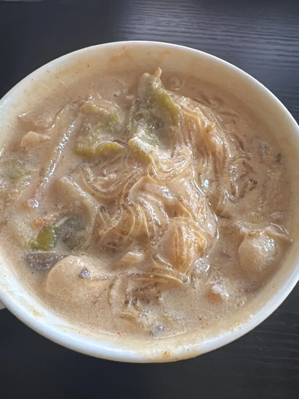 ゴマ豆乳坦々春雨スープ|獨樂さん