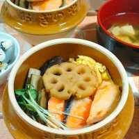 鮭釜めし