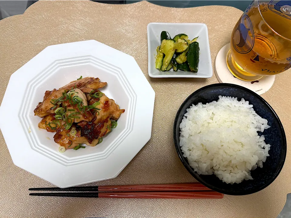 鳥のガーリック焼き🐔|S h i z🦋さん