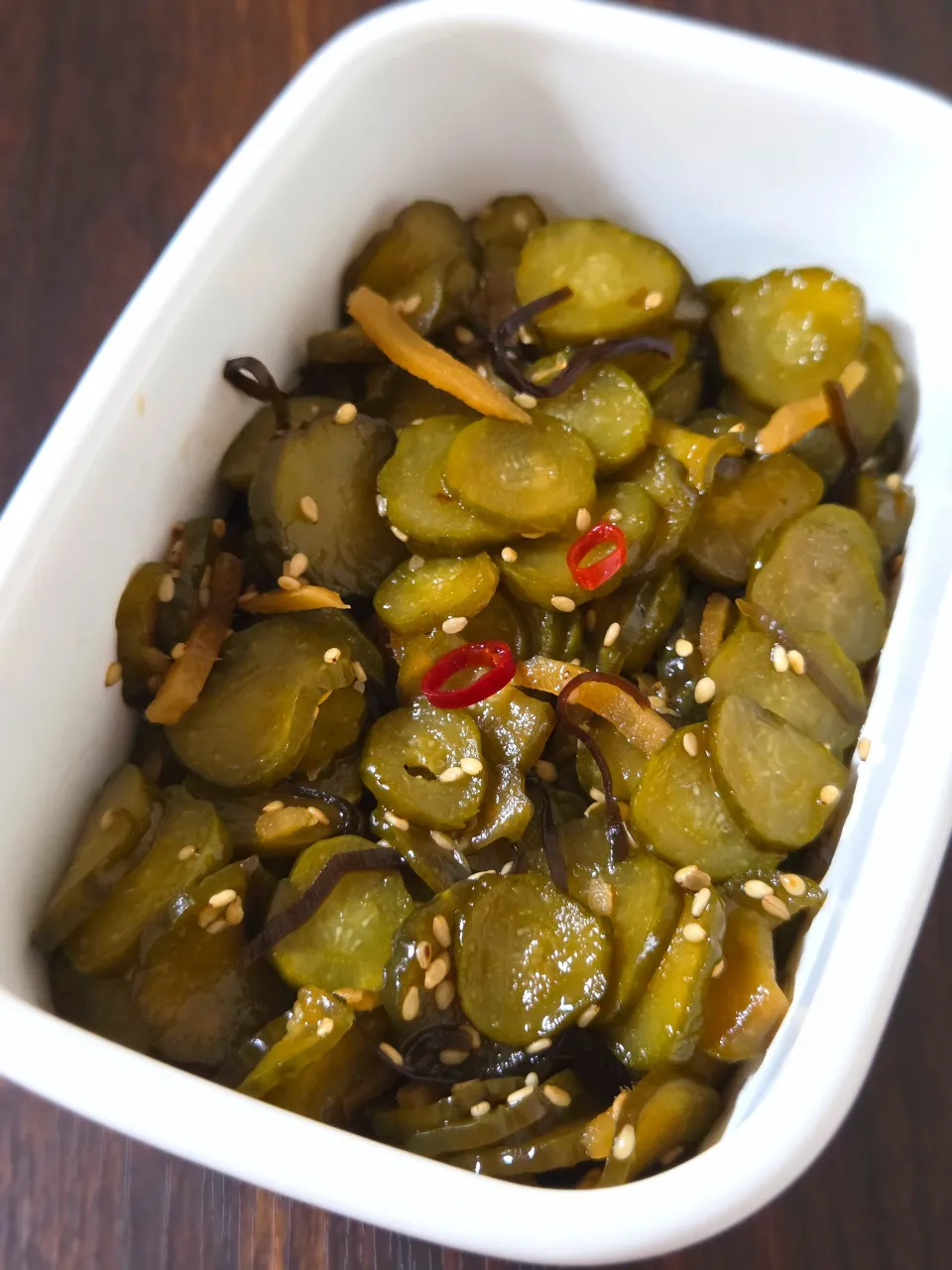 きゅうりの佃煮|ぱんだのままんさん