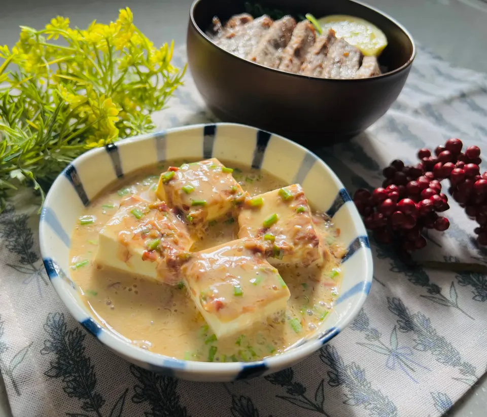 豆腐の日「豆乳豆腐」|バシュランさん