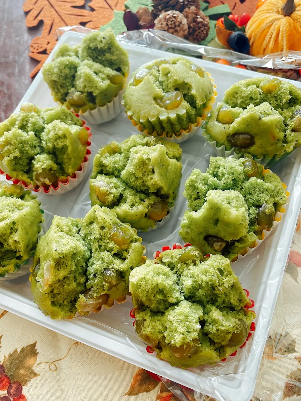 抹茶蒸しパン|oisicake8さん