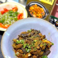 陳麻婆豆腐で作った麻婆茄子🍆|yaekoさん