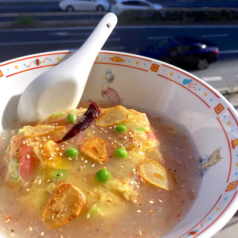 ペペロンチーノ天津飯？|Kさん