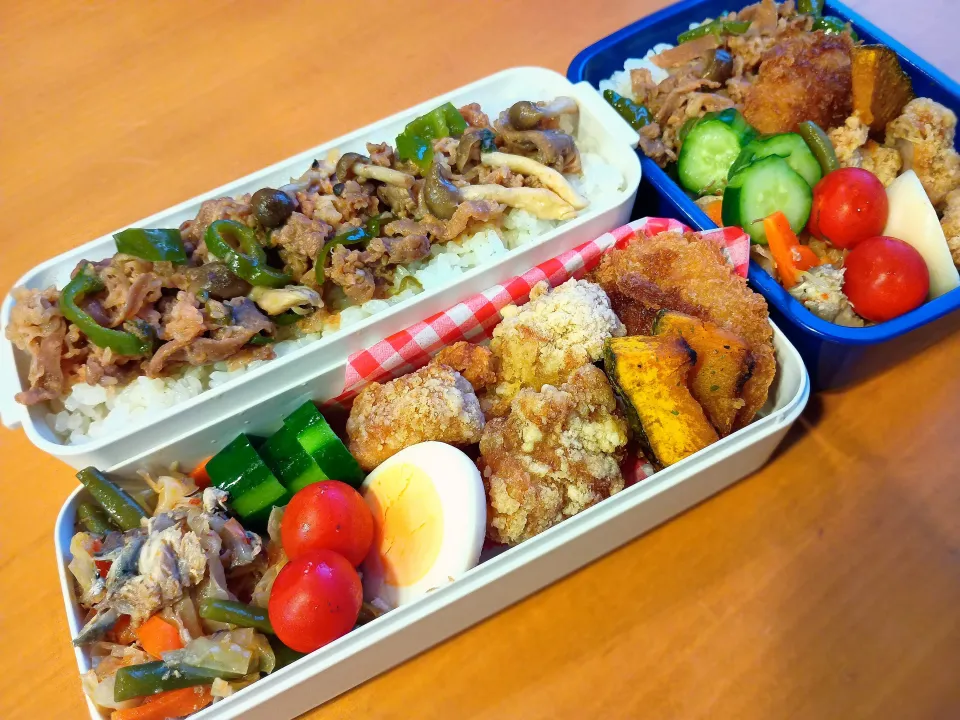 次男・私弁当|tamagomagomagoさん