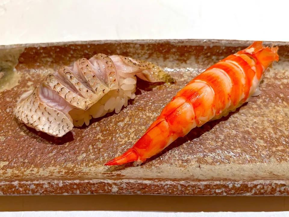 ⑦10月1日の晩ご飯⭐️・［和食コース］にぎり2種🍣😋✨|山勝さん