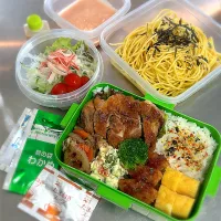 R7.10/3㈮   ·͜·♡ 今日のお弁当 👨🏻‍🍳| hamakoさん