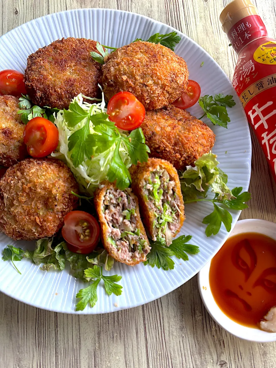 必見！キャベツメンチが牛カツに大変身|とんちんさん