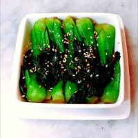 Blanched mini bak choy.|Priyamayaさん