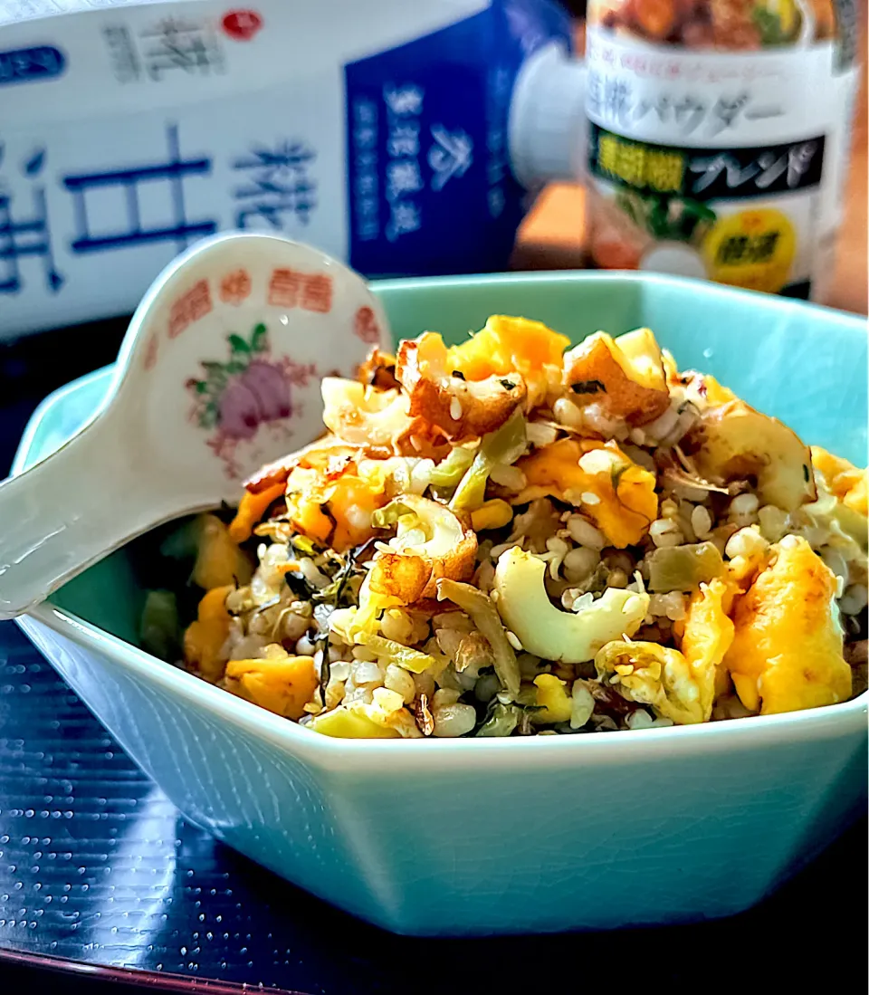 高菜チャーハン|にゃんぺこさん