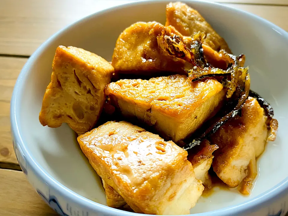 焼いて煮た豆腐②|ご飯はん♪さん
