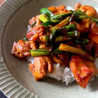 鶏肉の甘辛焼鳥風|nainaiさん